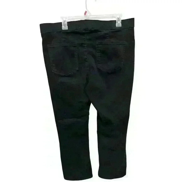 No Boundaries Women's Plus XXXL (21) Mid Rise Black Dress Pants Stretchy - Picture 5 of 7